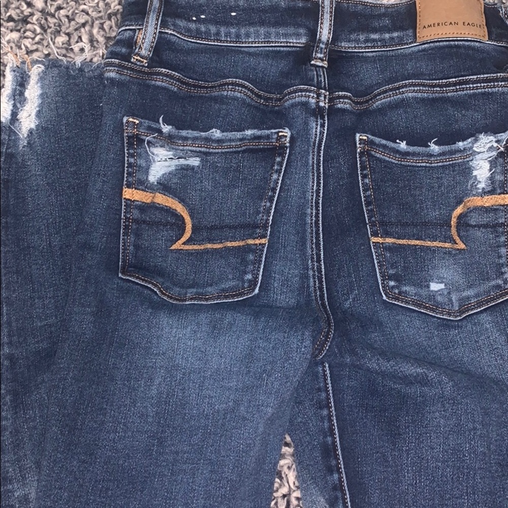 High waisted ae jeggings